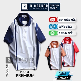Áo polo cao cấp nam, áo thun cổ bẻ nam MARC JASSON RSP058 đẹp, tay ngắn, chất lượng, đơn giản, trẻ trung, form rộng
