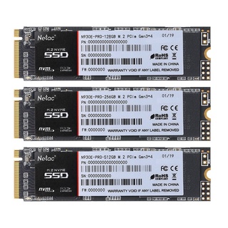 SSD M.2 NVMe 256GB PCIe 2280 Netac N930E Pro Gen3x4 Dùng Cho Laptop PC Desktop - Mới Bảo hành 36 tháng