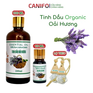 [Sỉ - 100ml] Tinh dầu oải hương CANIFO nguyên chất - tinh dầu thơm nhà lavender cao cấp, Loại hương mùi rất tươi
