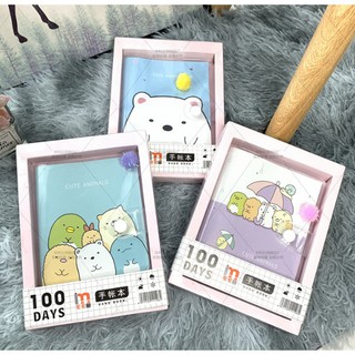 Sổ tay (sổ ghi chú) Hàn Quốc hoạt hình dễ thương (có hộp)