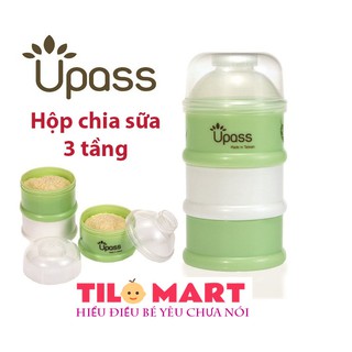 Hộp chia sữa 3 tầng UPASS - không BPA