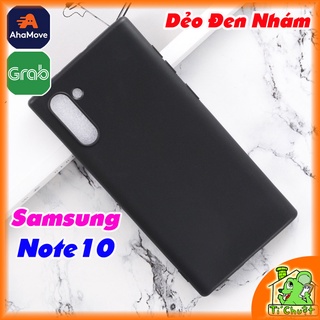 [Ảnh Thật] Ốp lưng Samsung Note 10 Dẻo Đen Nhám