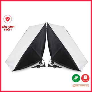 Softbox Rời 50x70cm Dành Cho Studio, Chụp Ảnh, Livestream, 1 đui E27 phổ thông dùng cho nhiều loại bóng...