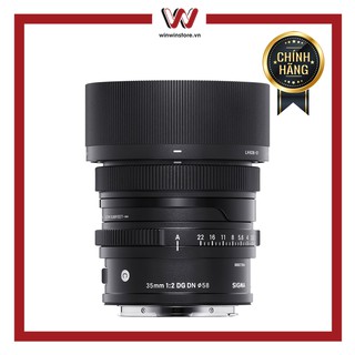 Ống kính Sigma 35mm F2 DG DN Contemporary cho Sony E