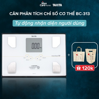 Cân điện tử thông minh phân tích 10 chỉ số cơ thể, cân phân tích chỉ số cơ thể Tanita Nhật Bản cực bền cực chính xác