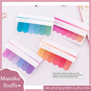 SET NOTE/BOOKMARK GUESTBOOK OMBRE SIÊU CUTE