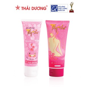 Bộ chăm sóc da và body - Sữa rửa mặt Tây Thi 90g &amp; Sữa tắm Tây Thi 200ml/480ml