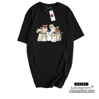 Áo thun Mèo Swag (Chất đẹp, nam nữ đều mặc đc)
