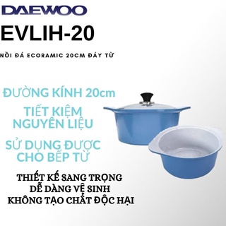 Nồi Ecoramic đáy từ 20cm (Xanh dương) EVLIH-20