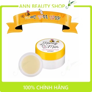 Mặt nạ ngủ cho môi A'pieu Honey Milk Lip Sleeping Pack