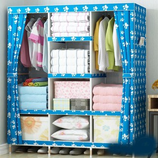 Tủ vải - TỦ VẢI 3 BUỒNG 8 NGĂN
