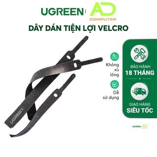 Dây dán tiên lợi Velcro làm gọn dây sạc, dây tai nghe,... UGREEN 50370 - Hàng phân phối chính hãng