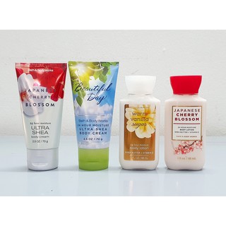 Dưỡng Thể Bath &amp; Body Works Body Lotion của Mỹ chai mini - Nhỏ gọn, tiện lợi khi mang đi