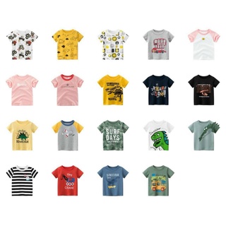 Áo bé trai 27KIDS áo thun cho bé chất cotton hàng xuất Âu Mỹ