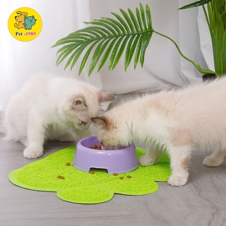 Thảm lót khay vệ sinh cát mèo , chống rơi vãi đồ ăn cho thú cưng Pet1989