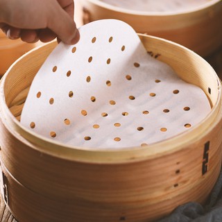 Giấy Nến Đục Lỗ Cho Nồi Chiên Không Dầu [300 Tờ]