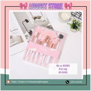 BỘ CỌ 8 CÂY NINE9 BEAUTY ,Hộp Sang Chảnh