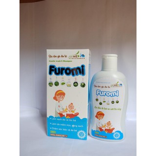 NƯỚC TẮM THẢO DƯỢC DÀNH CHO BÉ FUROMI 250ML