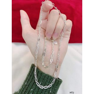 Bộ dây chuyền lắc tay mắt xích bạc ta cho bé- trang sức trẻ em