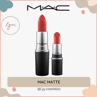 SON THỎI MAC MATTE MÀU CHILLI, DUBONNET, MARRAKESH