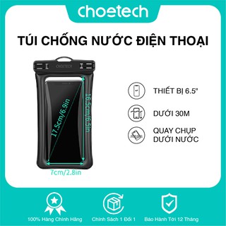 Túi chống nước điện thoại Choetech (WPC035-BK)