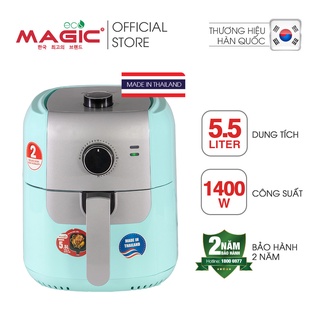 [Mã ELHADEV giảm 4% đơn 300K] Nồi chiên nướng không dầu Magic Eco AC-101 5.5L