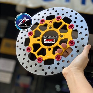 ĐĨA THẮNG TRƯỚC KING DRAG LÒNG NHÔM 4 LỖ 245mm