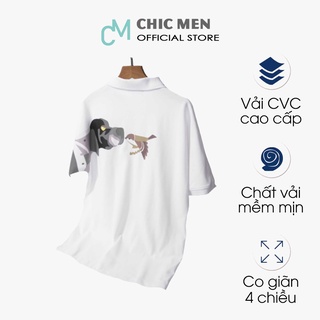 Áo Polo nam cổ bẻ, vải cá sấu CVC, form regular, phong cách, cá tính THE- Enternity - Polo - CHICMEN