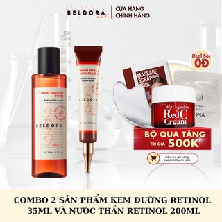 COMBO 2 SẢN PHẨM KEM DƯỠNG RETINOL 35ML VÀ NƯỚC THẦN RETINOL 200ML
