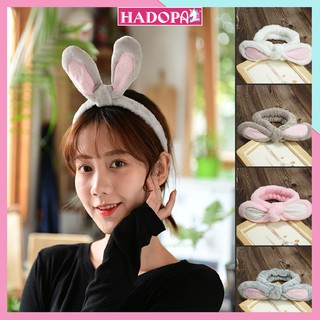 Băng Đô Rửa Mặt Tai Mèo Bằng Vải Phong Cách Hàn Quốc Dễ Thương Cho Bạn Nữ HADOPA BT09