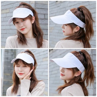 Mũ nửa đầu nữ - Nón lưỡi trai thể thao tennis cầu lông golf (vải kaki cotton loại 1)