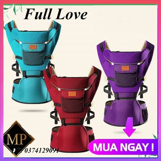 [DÒNG MỚI - Sale] Địu em bé 12 tư thế có bệ ngồi - ghế ngồi giúp giảm trọng lượng vào vai đồng thời cải thiện dáng người