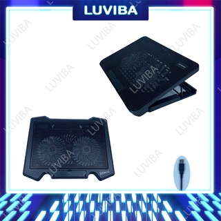 Đế tản nhiệt laptop máy tính macbook COOLER MASTER N99 17 inch 2 quạt LUVIBA TN99