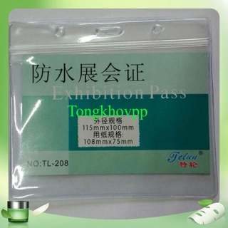 Mặt thẻ ngang 208- Thẻ đeo nhân viên