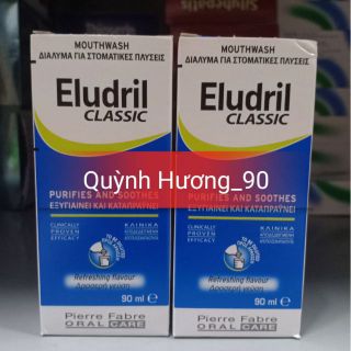 Nước súc miệng ELUDRIL classic mới