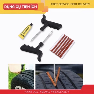 Bộ dụng cụ vá vỏ không ruột (xăm) - Tiện Lợi