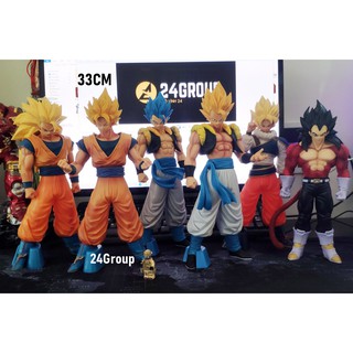 Mô hình Dragon ball bảy viên ngọc rồng cỡ lớn 32 cm mo hinh nhân vật songoku vegeta goheta sayyan 2 3 sj4 ss2