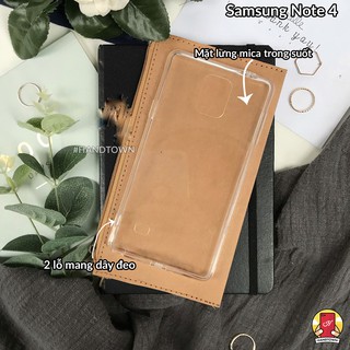 Ốp lưng silicon cho điện thoại Samsung Galaxy Note 4 giá rẻ cực đẹp combo 2 chiếc 50K