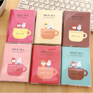Sổ tay mini MILK TEA độc đáo - Số tay học sinh 69 tờ giá rẻ giá sỉ_ văn phòng phẩm giá rẻ