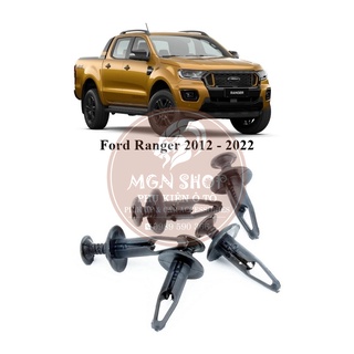 [Vít nhựa] [Ford Ranger] [cua lốp, chắn bùn] gói 50 / 100 chiếc 6.5 mm