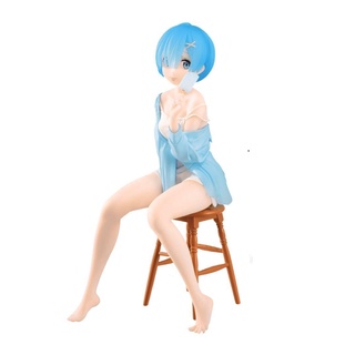 Mô hình Re Zero Rem 20cm Relax Time Summer Ver Prize Figure Banpresto Mô hình tĩnh Nhựa PVC Chính hãng Nhật RZBP01