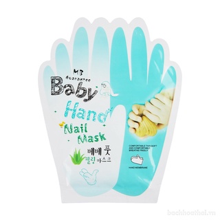 Baby hand nail mask nạ dưỡng da tay mềm mịn gói 1 đôi