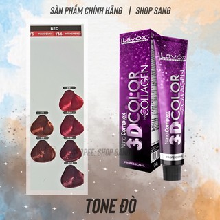 Thuốc Nhuộm Lavox 3D Tone Đỏ