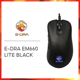 Chuột Gaming E-Dra EM660 Lite Black (Hàng chính hãng) - Bảo hành 24 tháng