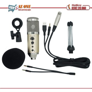Micro Lives Stream Hát Karaoke Tích Hợp Sound Card Sẵn MK-F500TL