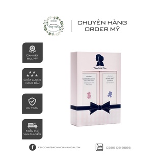 [ Hàng Mỹ ] Bộ sản phẩm chăm sóc da cho bé, tắm gội 2in1 và dưỡng thể Noodle Boo chính hãng