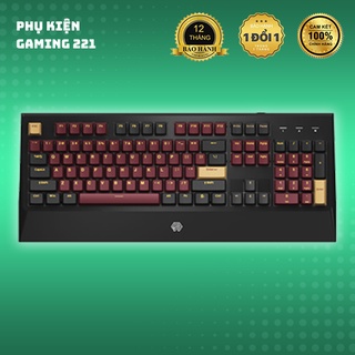 Bàn Phím Cơ Máy Tính Có Dây Giá Rẻ - AKKO Mojike GK1 Black Red (AKKO Switch v2 / LED trắng) - Hàng Chính Hãng