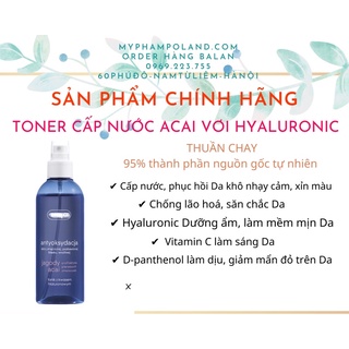 TONER CẤP NƯỚC Acai VIỆT Quất VỚI HYALARONIC 200ml