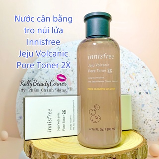 Nước cân bằng tro núi lửa Innisfree Jeju Volcanic Pore Toner