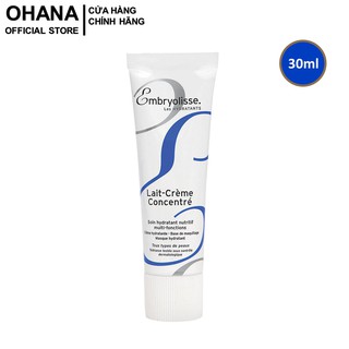 Kem Dưỡng Ẩm, Sáng Bóng, Siêu Phục Hồi Da Embryolisse Lait Creme Concentre 30ml